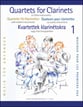 CLARINET QUARTETS FOR BEGINNER VOL 1 cover